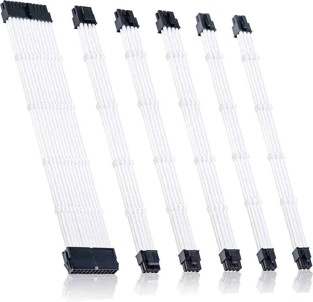 Sleeved Extension Cables - Geek Tech Supply