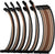 Asiahorse Brown Off White Sleeved PSU Extension Cable Kit 16AWG Cotton Custom PC Mod Kit 6 Kit - Geek Tech