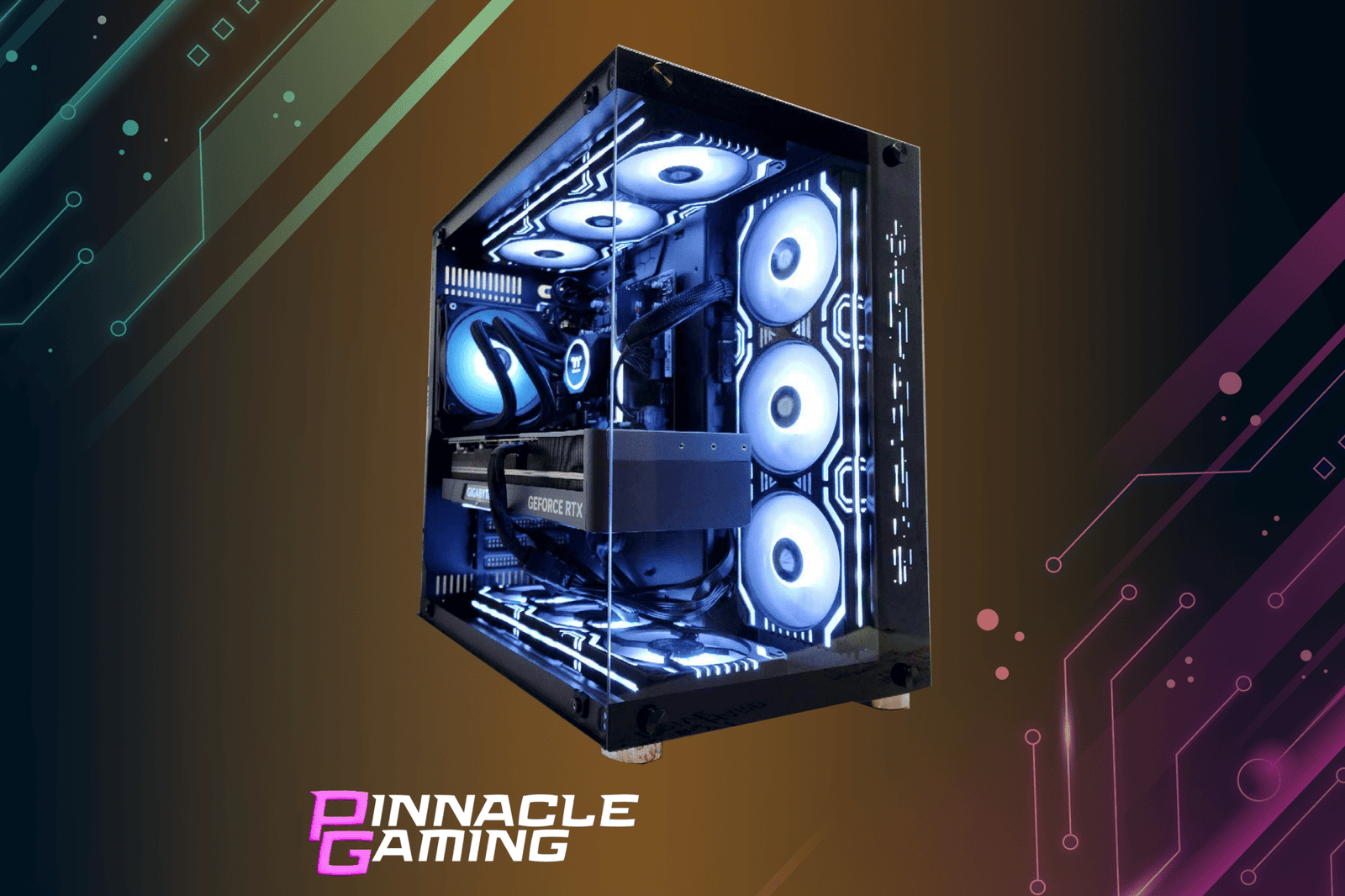 Gaming Desktop PC Computer Intel i7 - 13700K NVIDIA GeForce RTX 5080 1tb M2 SSD 32gb ddr5 VR GiM B760 - Geek Tech