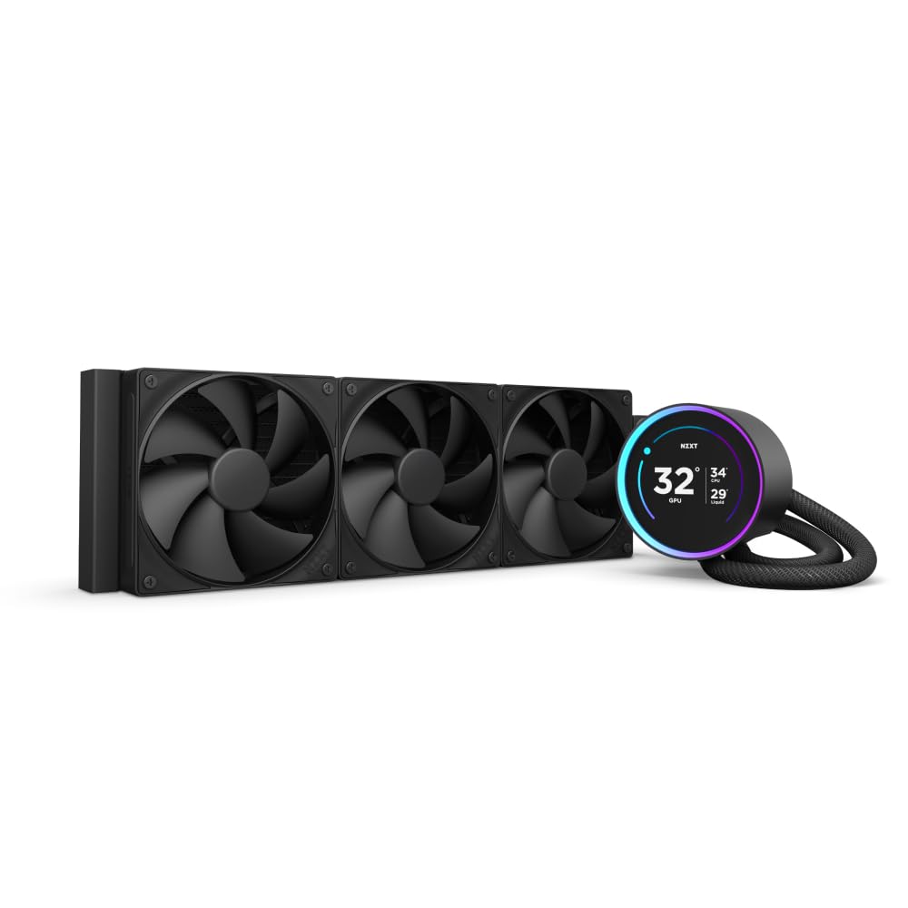 NZXT Kraken Elite 360 - AIO CPU Liquid Cooler - 360mm Radiator - Geek Tech