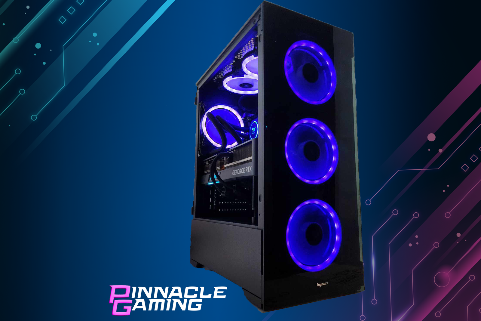 Computadora de escritorio para juegos Pinnacle i7-13700K NVIDIA GeForce RTX 4080 SUPER SSD M2 de 2 TB 32 GB DDR5 VR RGB Vog