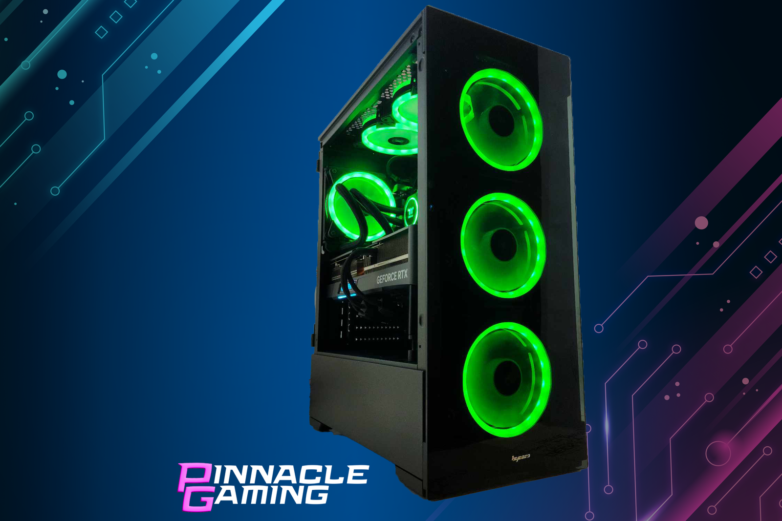 Computadora de escritorio para juegos Pinnacle i7-13700K NVIDIA GeForce RTX 4080 SUPER SSD M2 de 2 TB 32 GB DDR5 VR RGB Vog