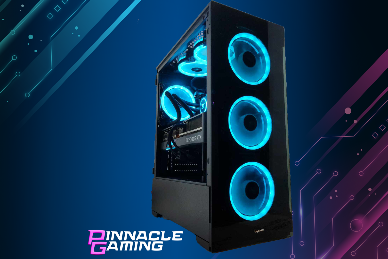 Computadora de escritorio para juegos Pinnacle i7-13700K NVIDIA GeForce RTX 4080 SUPER SSD M2 de 2 TB 32 GB DDR5 VR RGB Vog