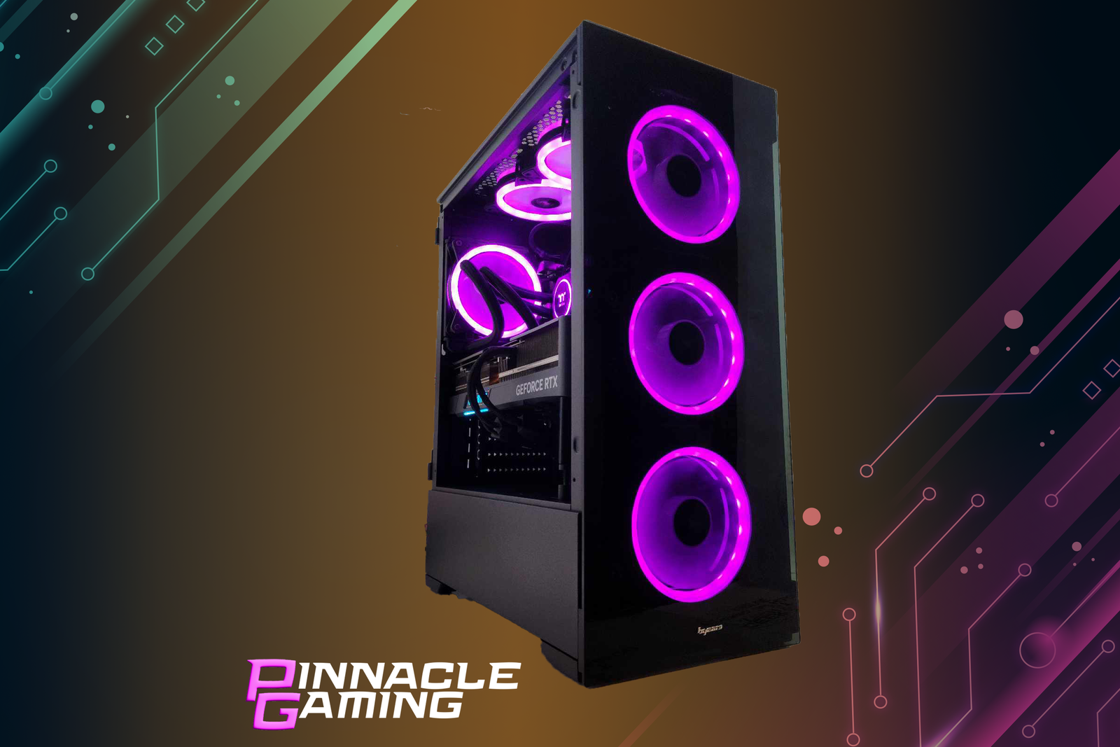 Computadora de escritorio para juegos Pinnacle i7-13700K NVIDIA GeForce RTX 4080 SUPER SSD M2 de 2 TB 32 GB DDR5 VR RGB Vog