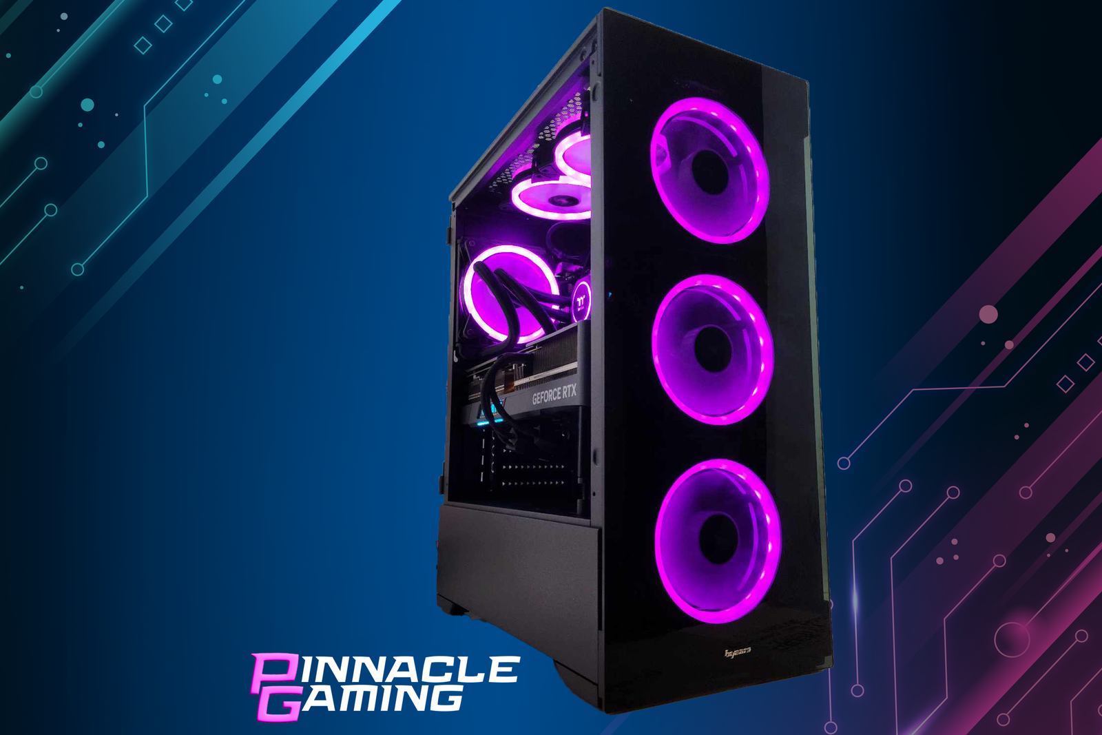 Computadora de escritorio para juegos Pinnacle i7-13700K NVIDIA GeForce RTX 4080 SUPER SSD M2 de 2 TB 32 GB DDR5 VR RGB Vog