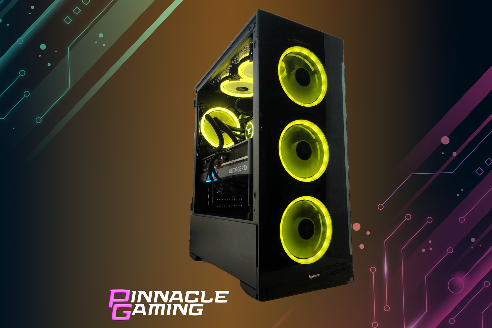 Computadora de escritorio para juegos Pinnacle i7-13700K NVIDIA GeForce RTX 4080 SUPER SSD M2 de 2 TB 32 GB DDR5 VR RGB Vog