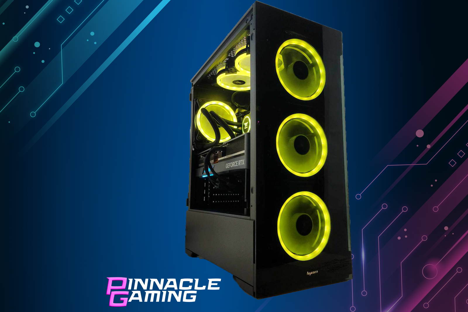 Computadora de escritorio para juegos Pinnacle i7-13700K NVIDIA GeForce RTX 4080 SUPER SSD M2 de 2 TB 32 GB DDR5 VR RGB Vog