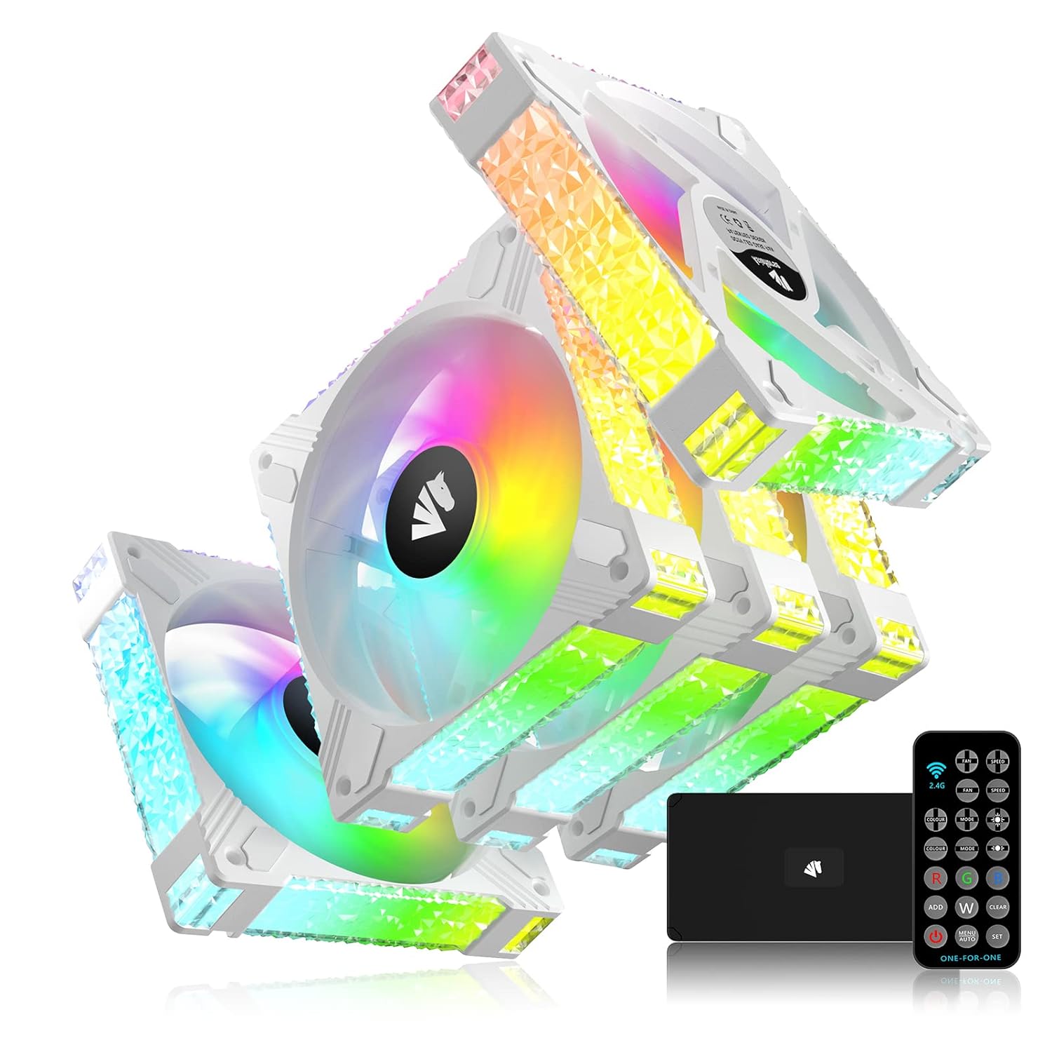 Asiahorse FS-S001 RGB Fan (5 Pack) - Geek Tech