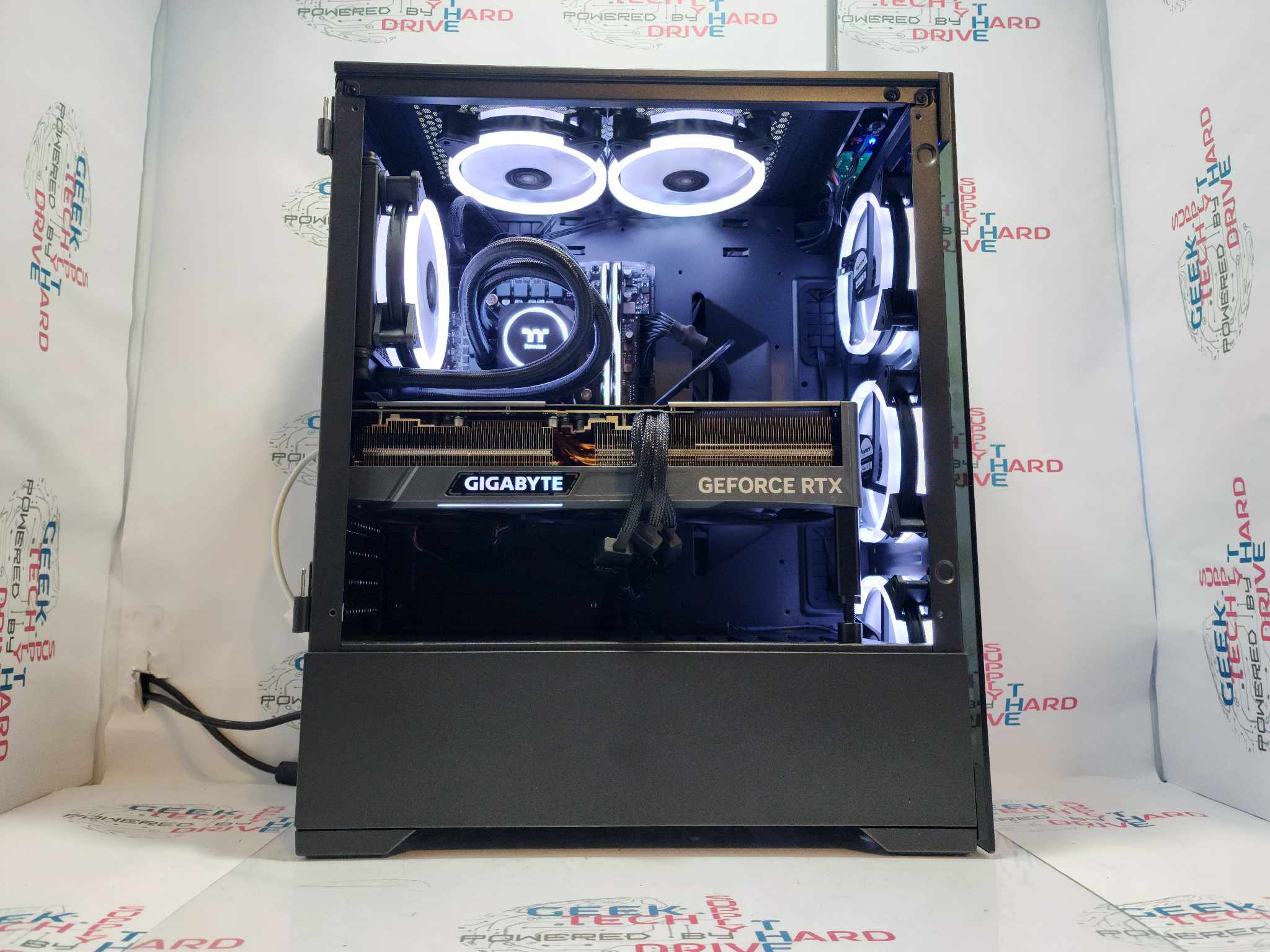 Gaming Desktop PC Computer Intel i7-12700KF NVIDIA GeForce RTX 4080 2tb M2 SSD 32gb DDR5 VR RGB Vog - Geek Tech