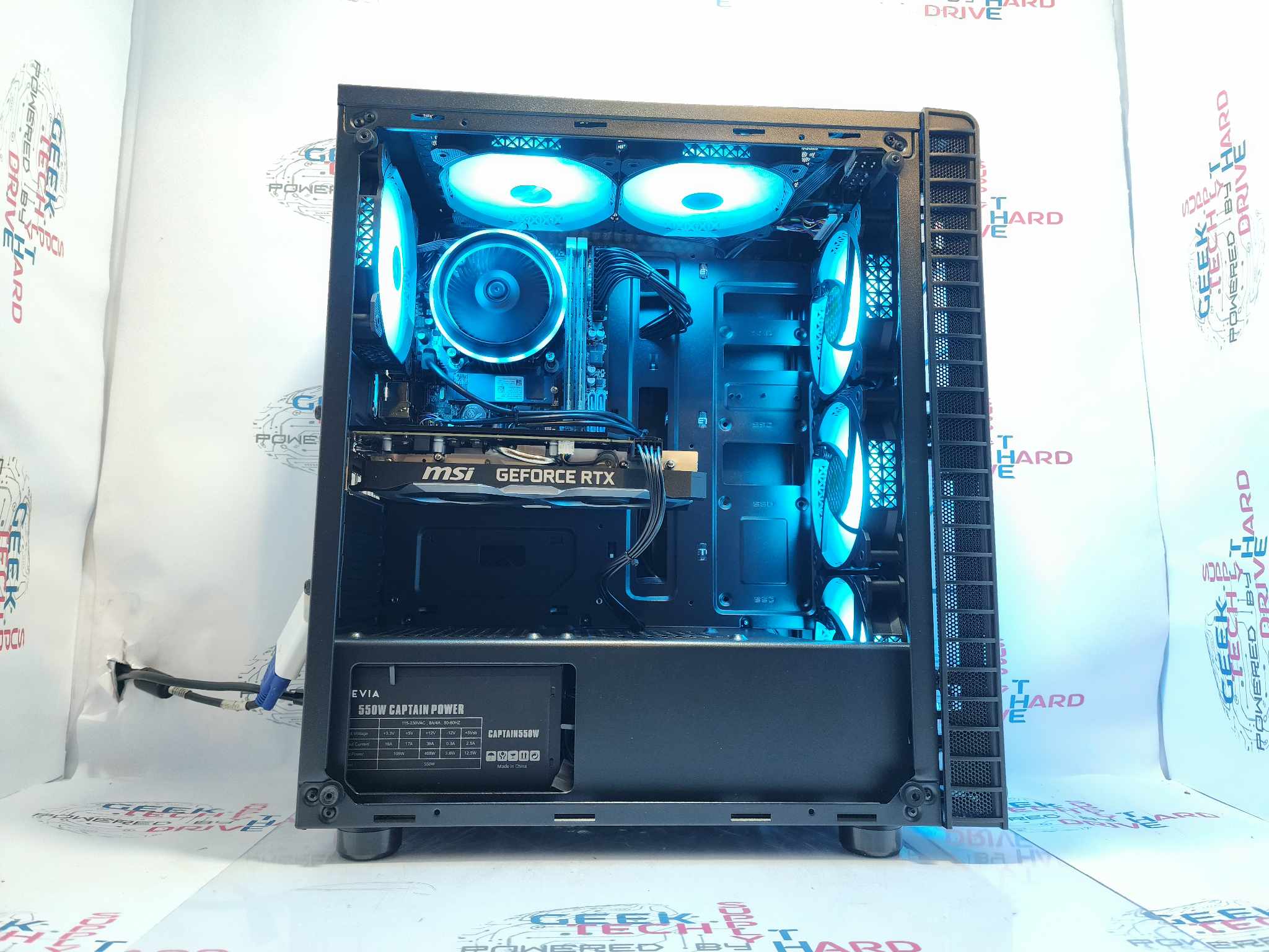 Gaming Desktop PC Computer Ryzen 3 2TB SSD 32GB NVIDIA RTX 2060 WiFi G05 - Geek Tech