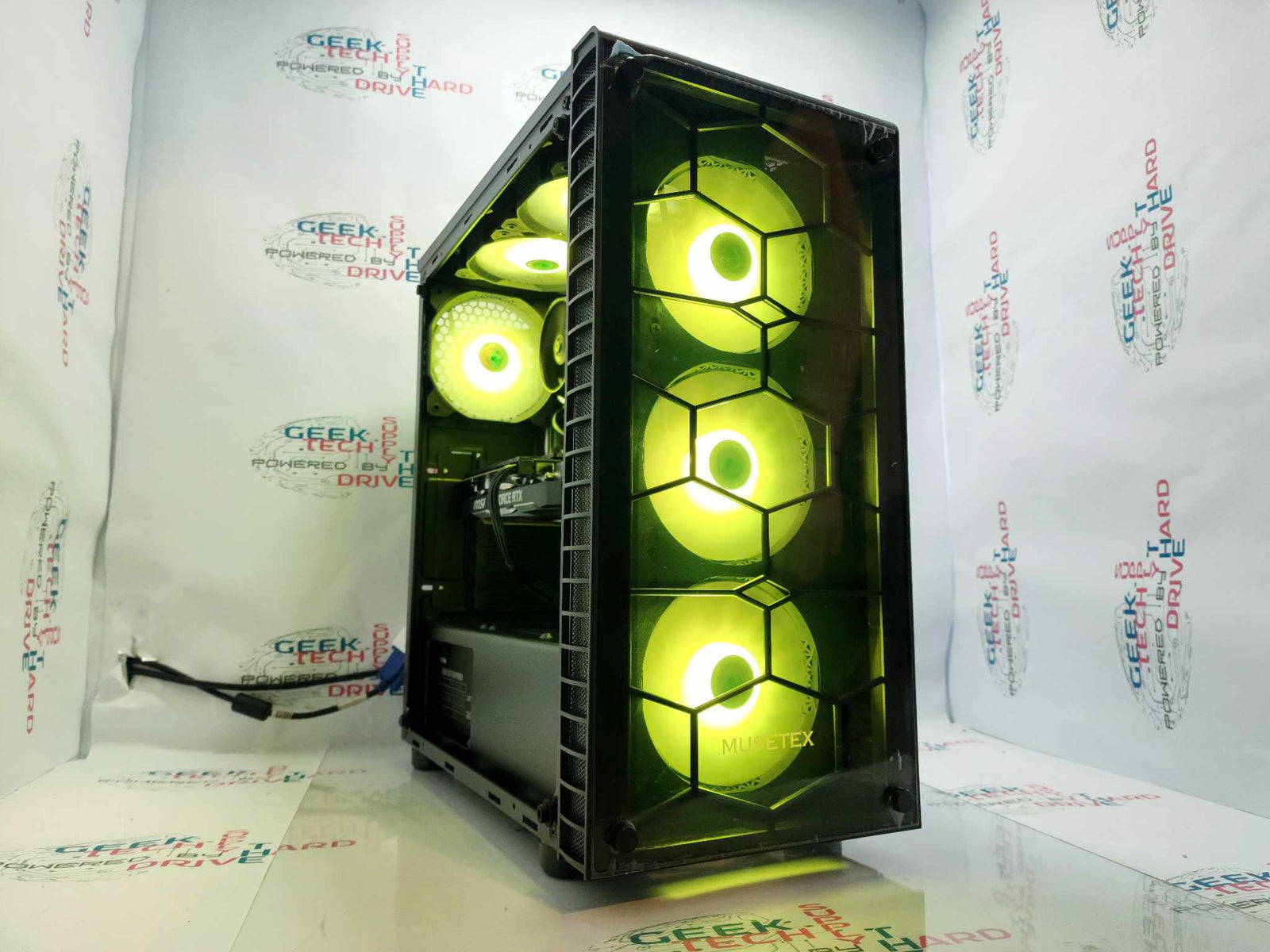 Gaming Desktop PC Computer Ryzen 3 2TB SSD 32GB NVIDIA RTX 2060 WiFi G05 - Geek Tech