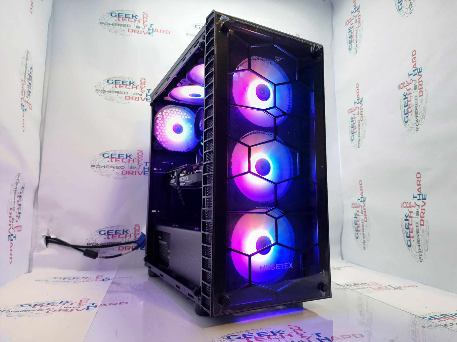 Gaming Desktop PC Computer Ryzen 3 2TB SSD 32GB NVIDIA RTX 2060 WiFi G05 - Geek Tech