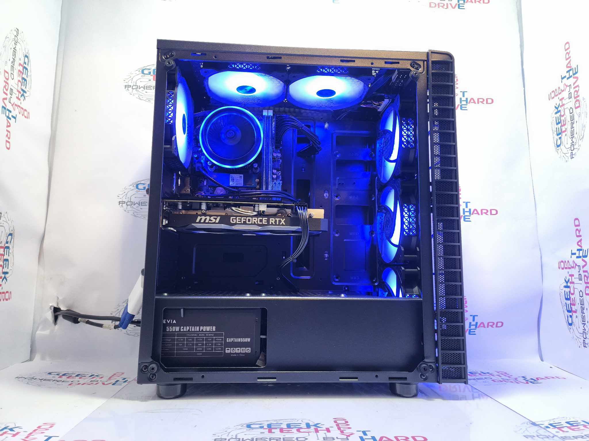 Gaming Desktop PC Computer Ryzen 3 2TB SSD 32GB NVIDIA RTX 2060 WiFi G05 - Geek Tech