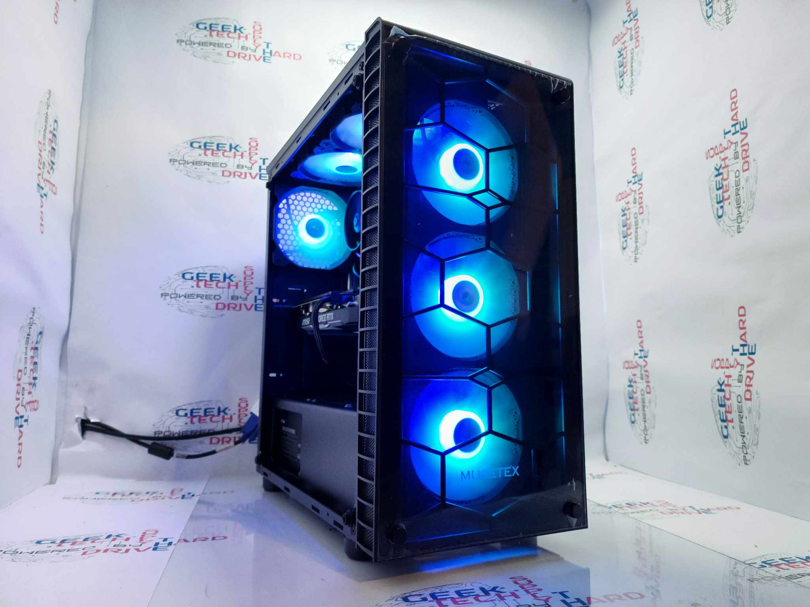Gaming Desktop PC Computer Ryzen 3 2TB SSD 32GB NVIDIA RTX 2060 WiFi G05 - Geek Tech