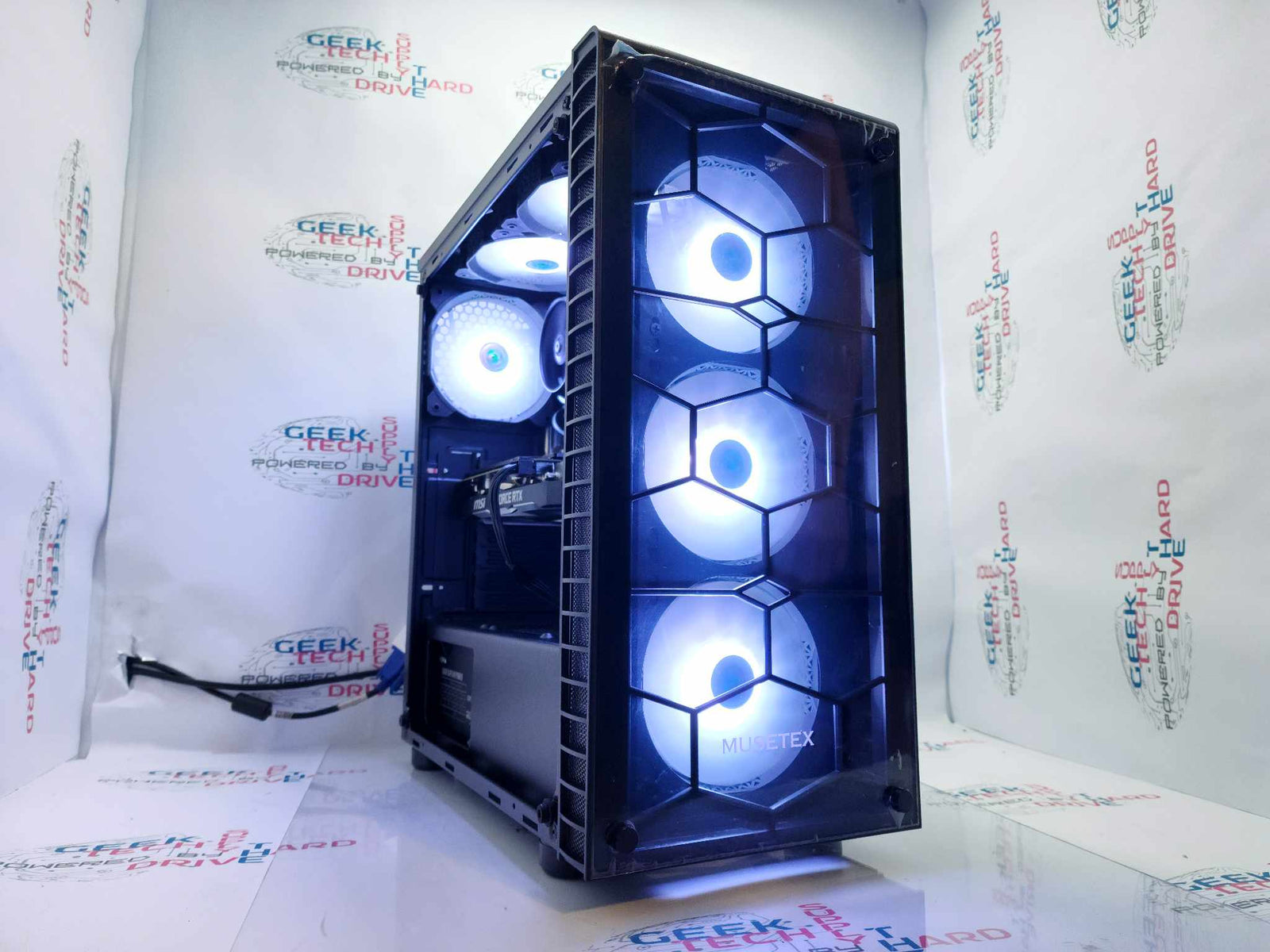 Gaming Desktop PC Computer Ryzen 3 2TB SSD 32GB NVIDIA RTX 2060 WiFi G05 - Geek Tech