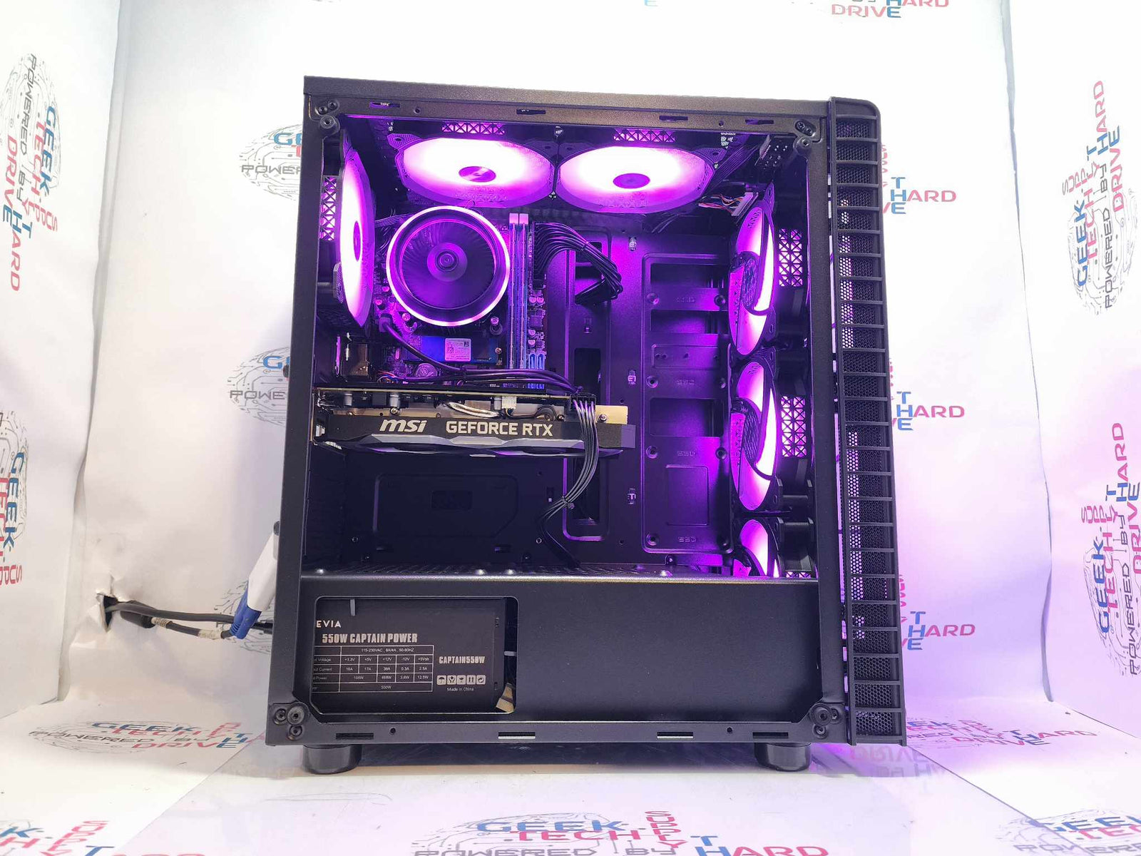 Gaming Desktop PC Computer Ryzen 3 2TB SSD 32GB NVIDIA RTX 2060 WiFi G05 - Geek Tech
