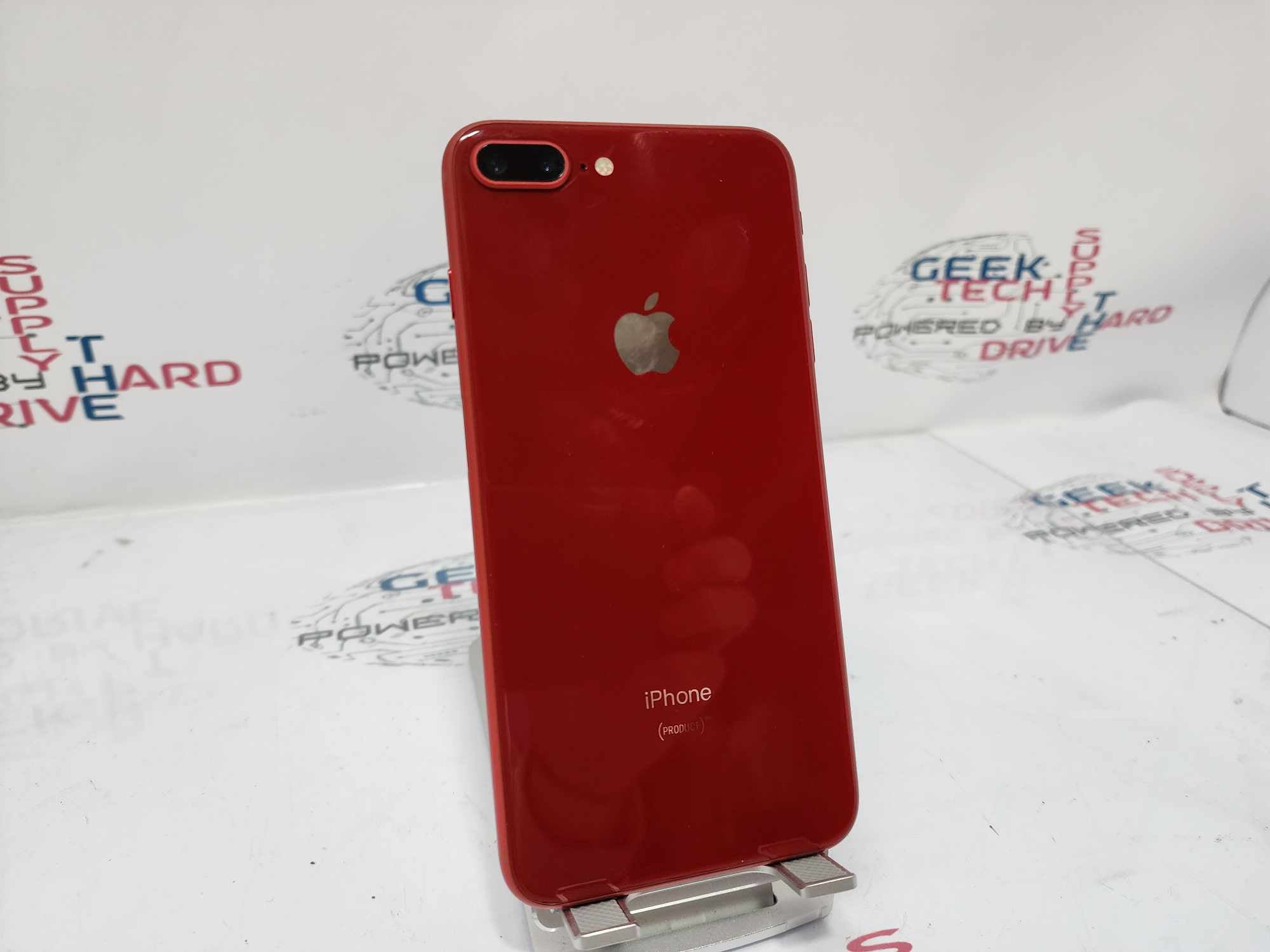 GSM Unlocked Apple iPhone 8+ Plus A1897 256GB Red NO TOUCH ID | A Grade - Geek Tech