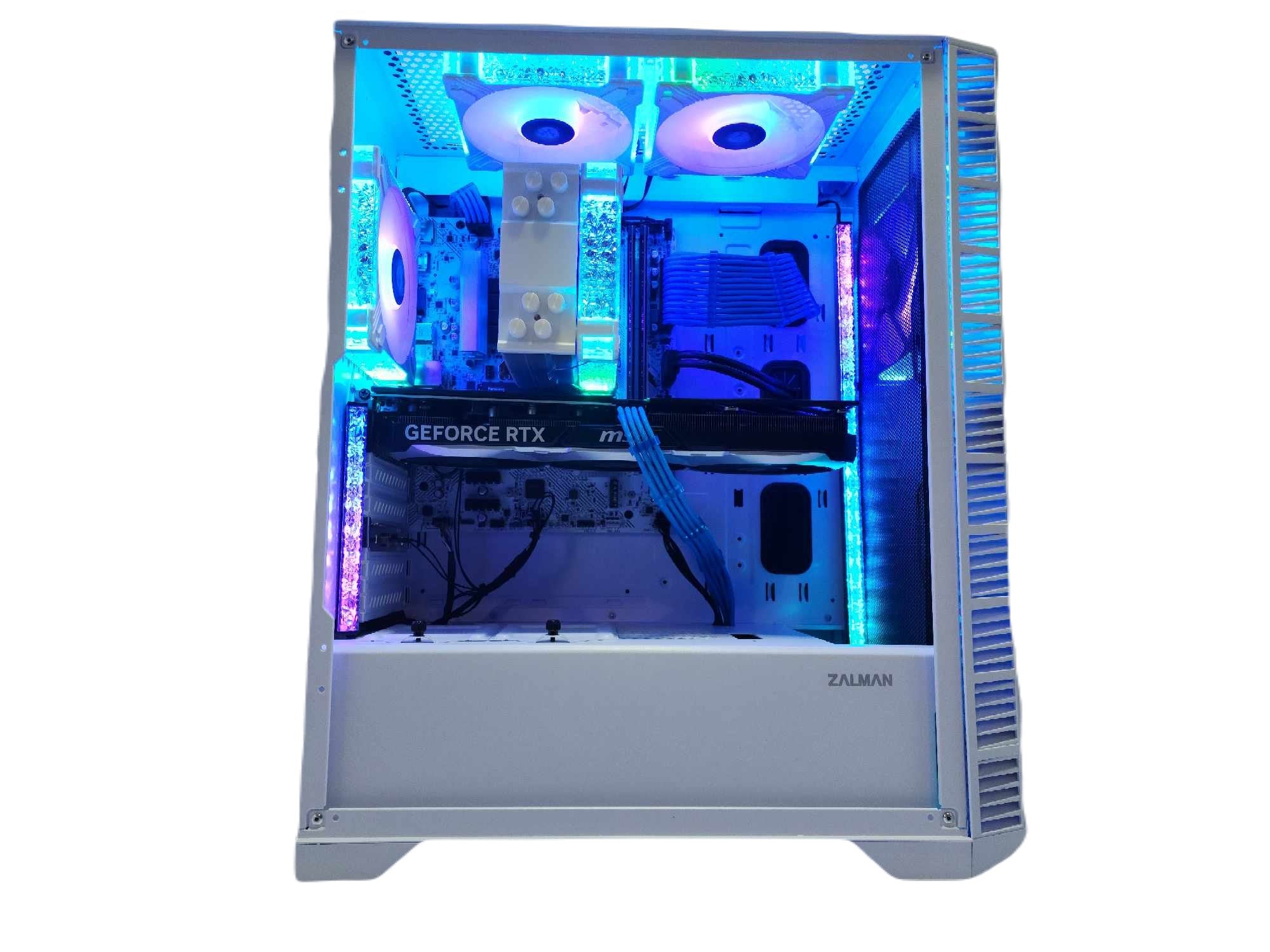 Mammoth Core XIII Gaming PC Intel i7 NVIDIA RTX 4070 1TB SSD DDR5 32GB Streaming White B760