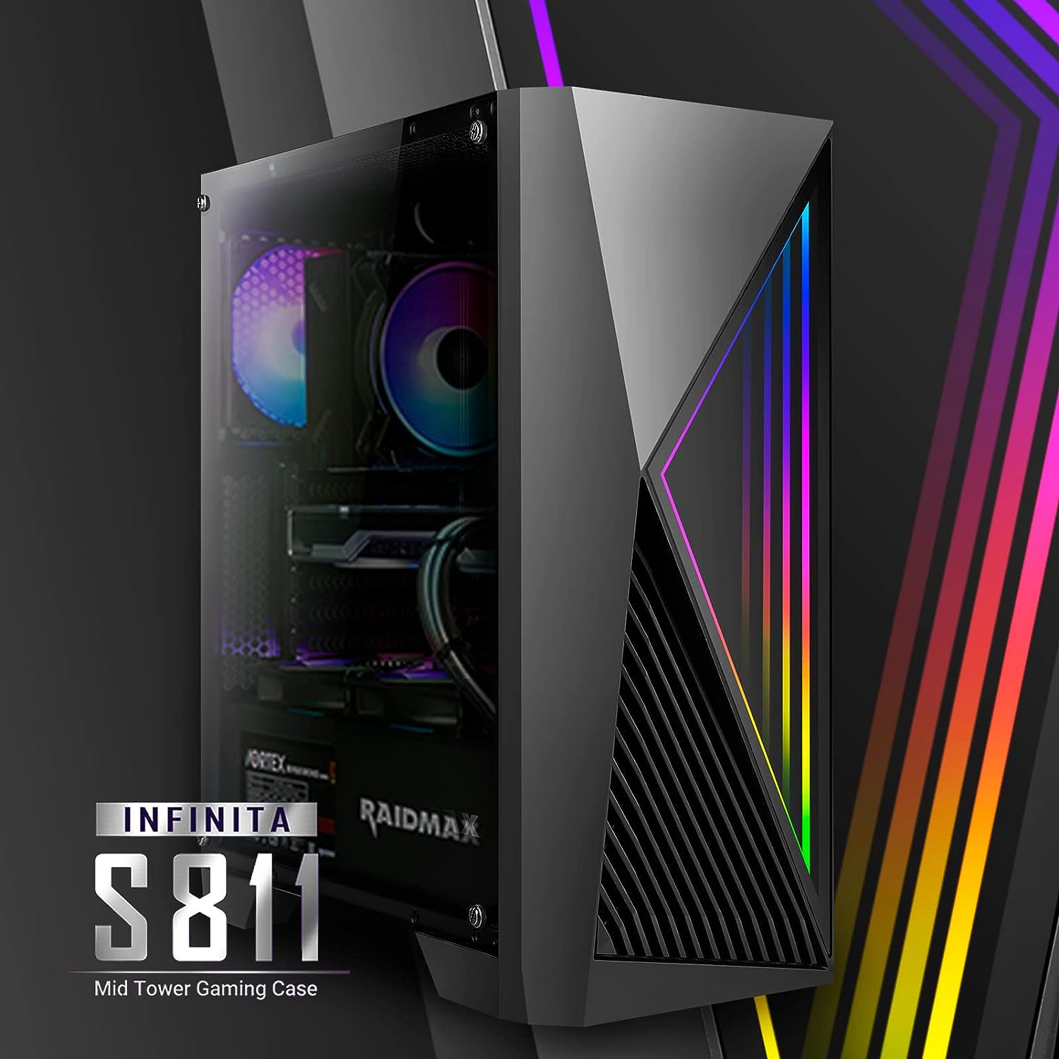 Raidmax S811 Infinity ARGB Light Series - Geek Tech