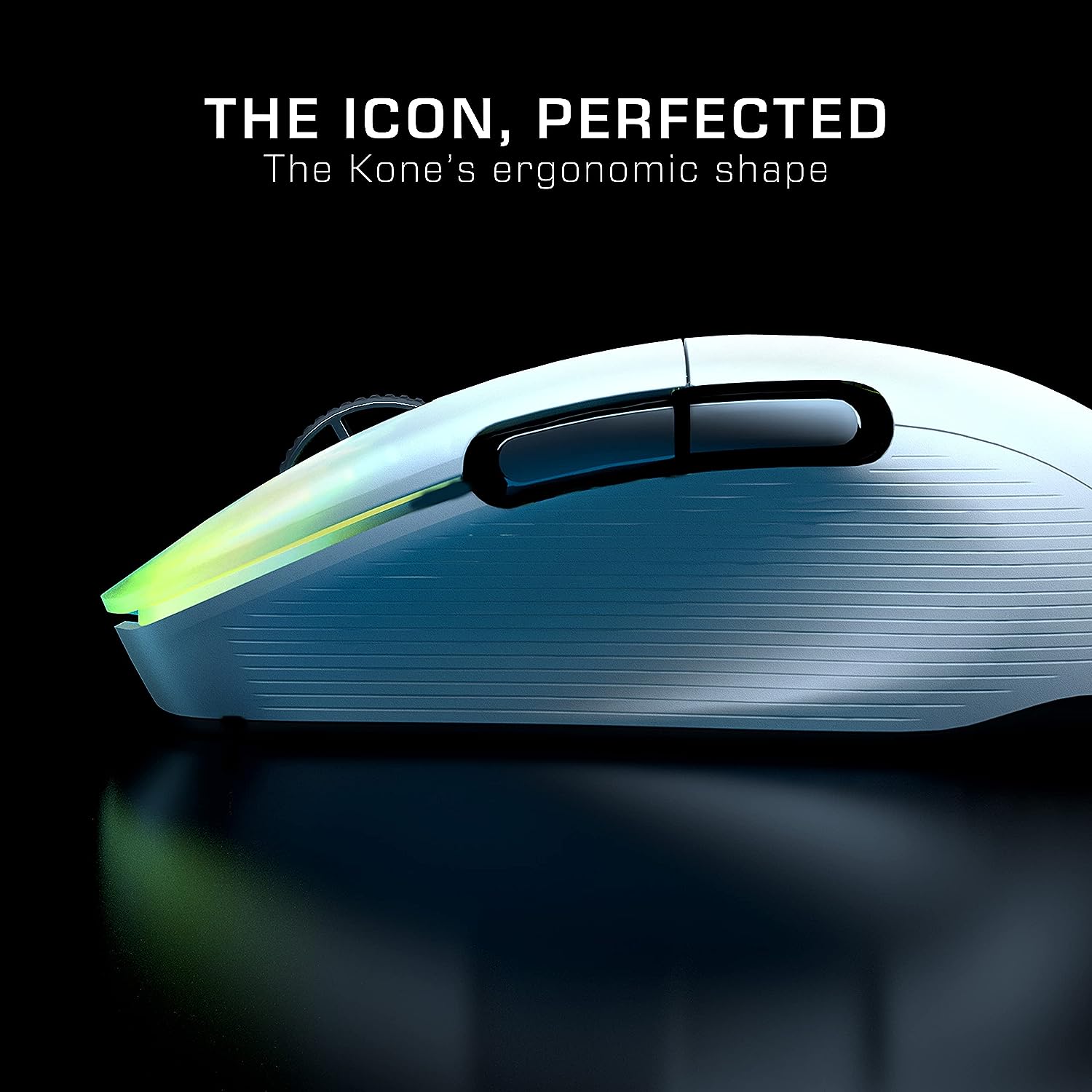 ROCCAT Kone Pro Air Gaming PC Wireless Mouse White - Geek Tech
