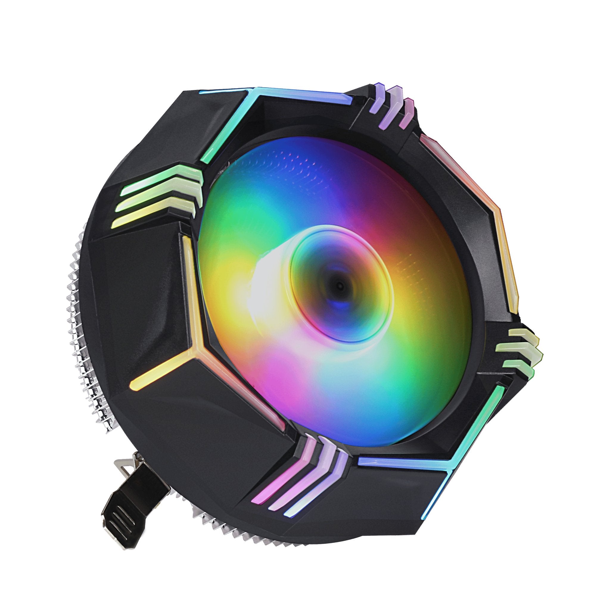 SAMA C901 Air Fan CPU Cooler RGB Intel LGA 775 1150 1151 1155 1156 1200 1366 1700 Black - Geek Tech