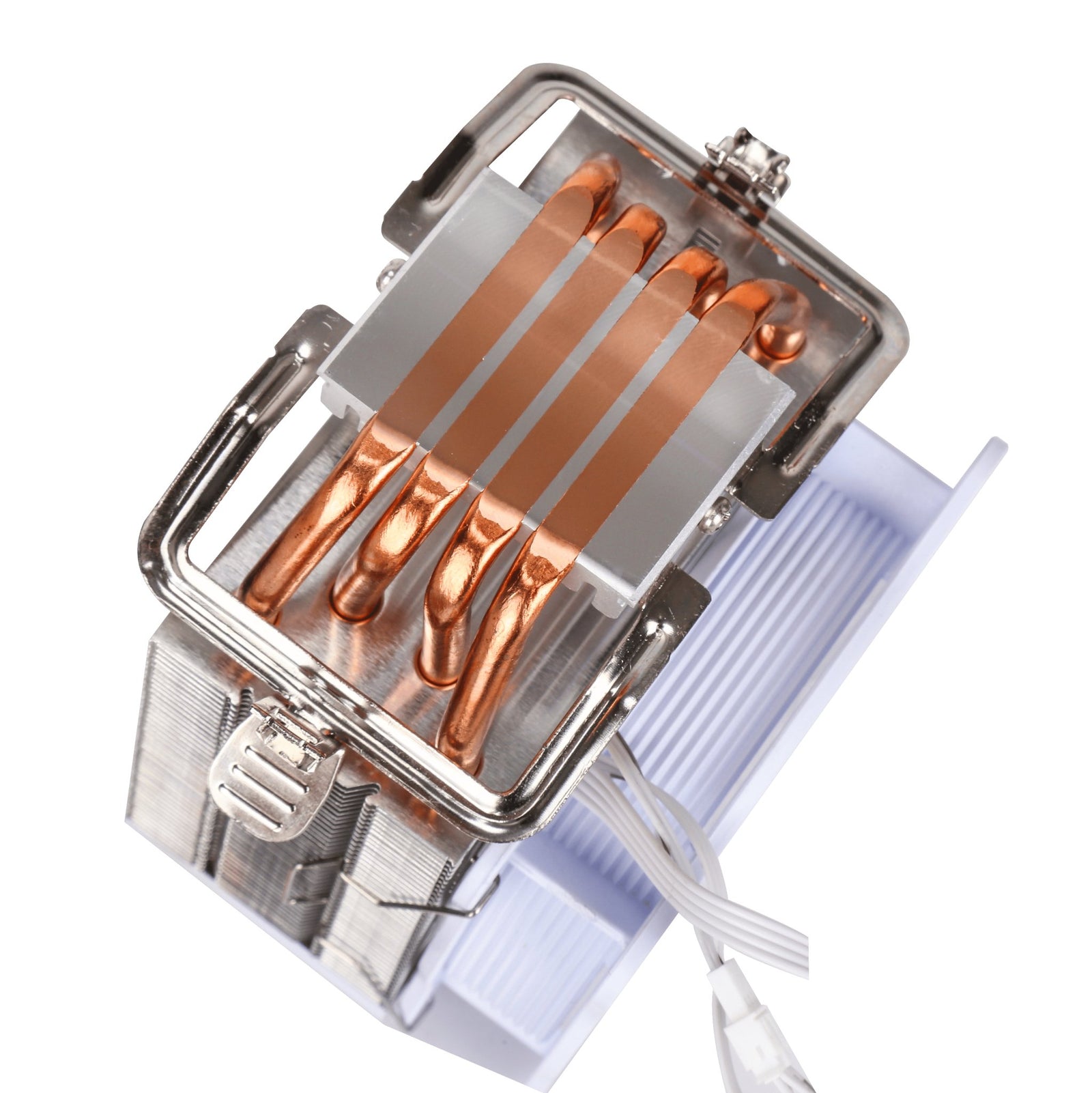 SAMA KA450DW Air Fan CPU Cooler RGB AMD AM2 AM2+ AM3 AM3+ AM4 AM4+ AM5 White - Geek Tech