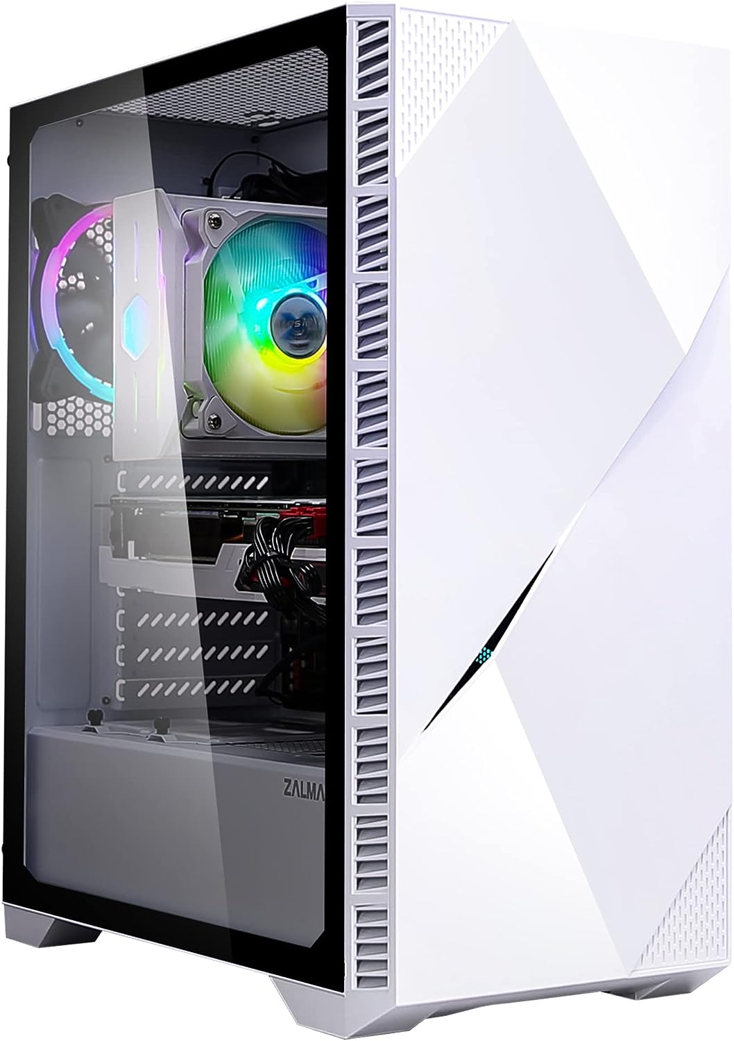 Zalman - Z3 Iceberg ATX Mid-Tower PC Case - Geek Tech