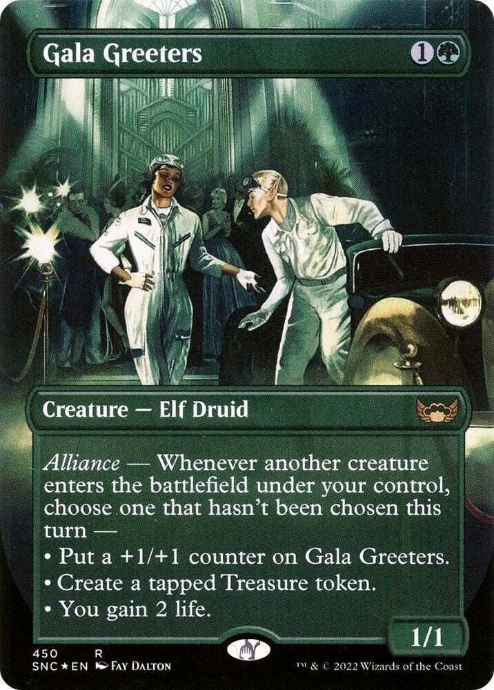 MTG Single Magic The Gathering Final Fantasy Gala Greeters Creature Unique #450