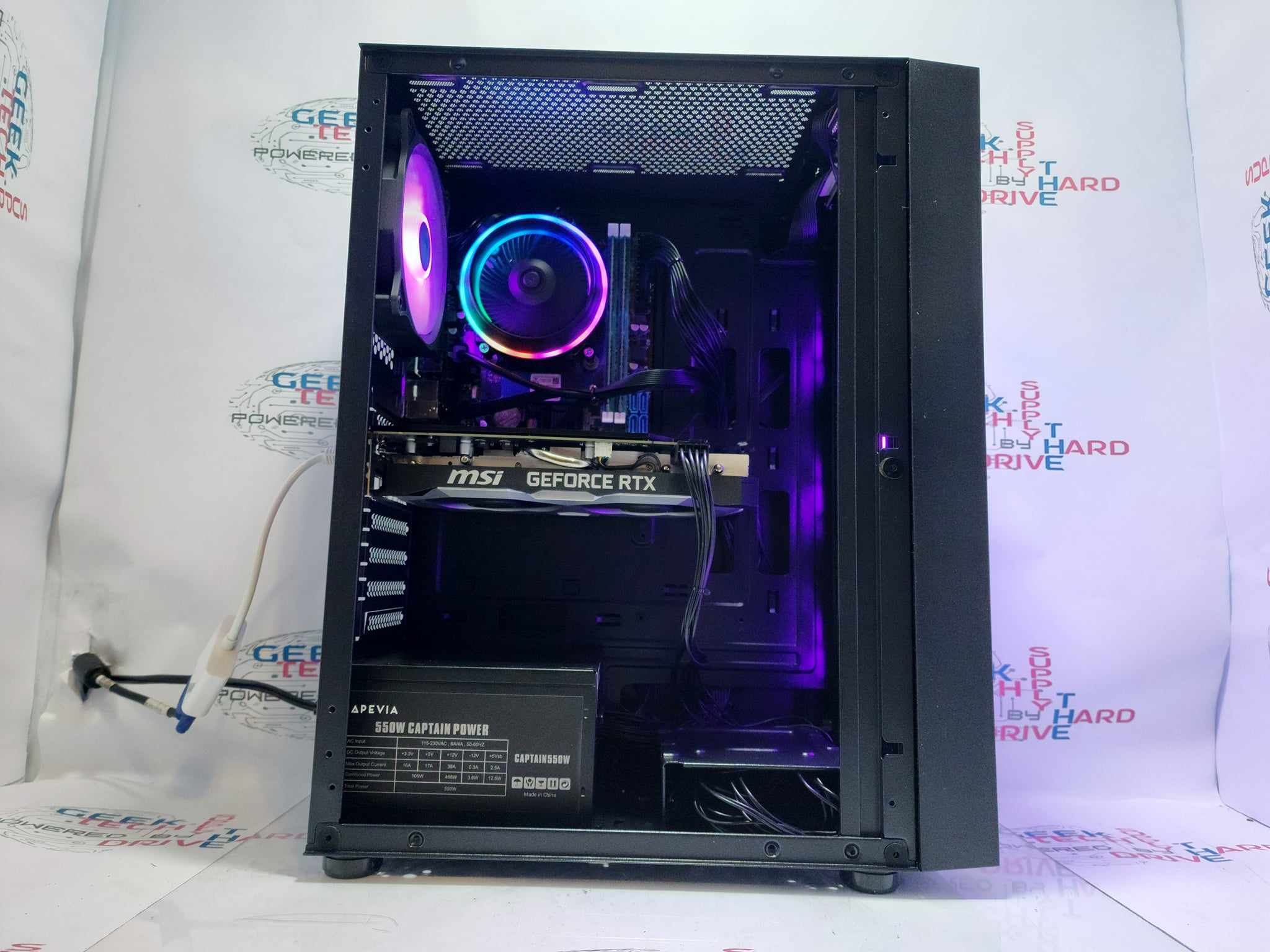 Gaming Desktop PC Computer Intel i7 NVIDIA GeForce RTX 2060 500GB SSD 2TB HDD 16GB WiFi Gamdias H81