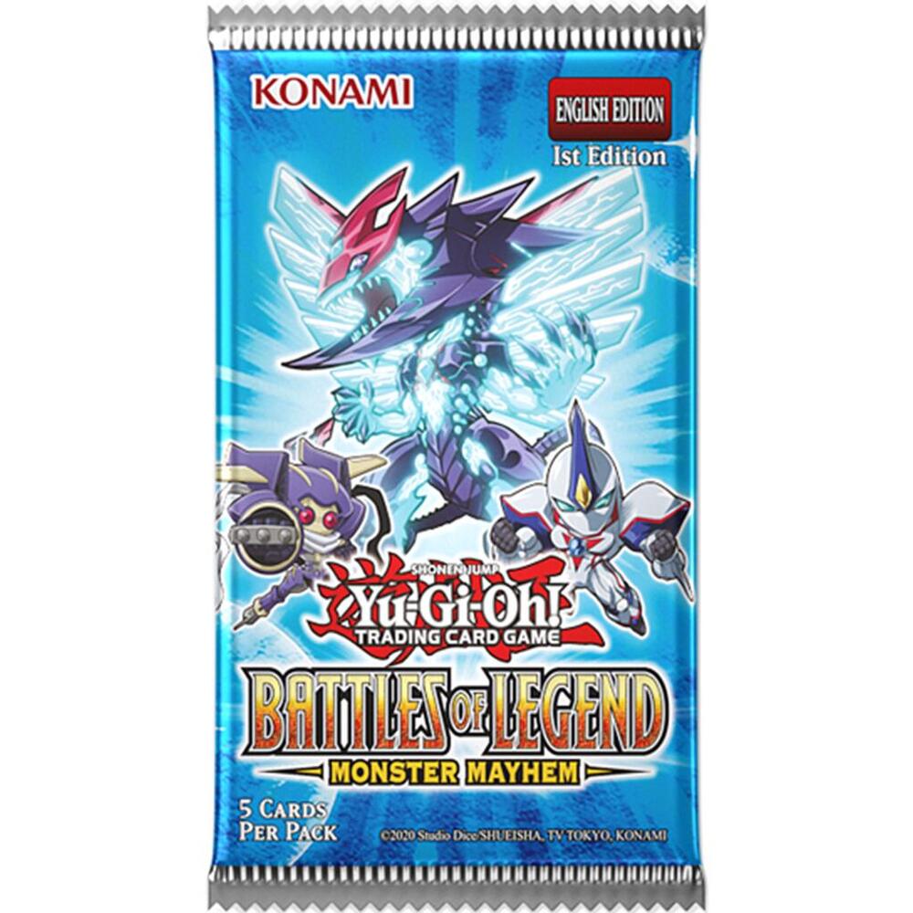 Yu-Gi-Oh! TCG: Battles of Legend Monster Mayhem Booster Pack