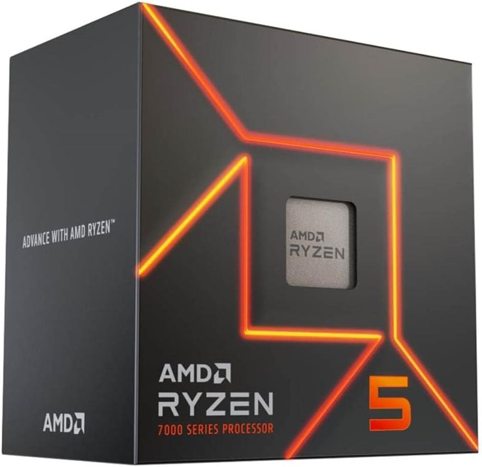 AMD Ryzen 5 7600 5.1ghz 6 - Core CPU - Geek Tech