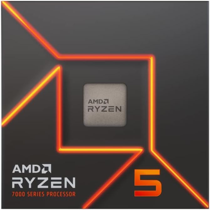 AMD Ryzen 5 7600 5.1ghz 6 - Core CPU - Geek Tech