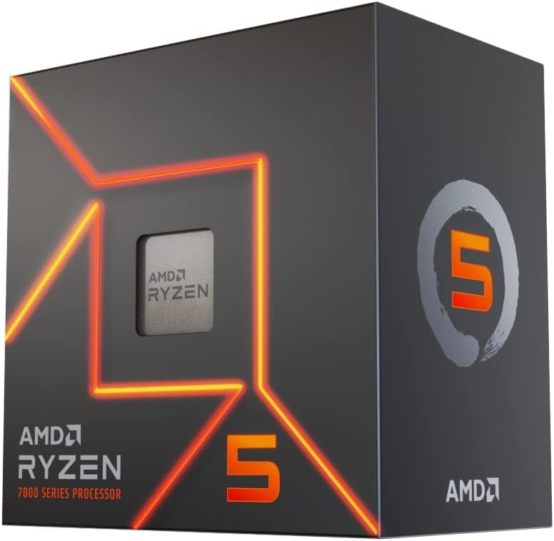 AMD Ryzen 5 7600 5.1ghz 6 - Core CPU - Geek Tech