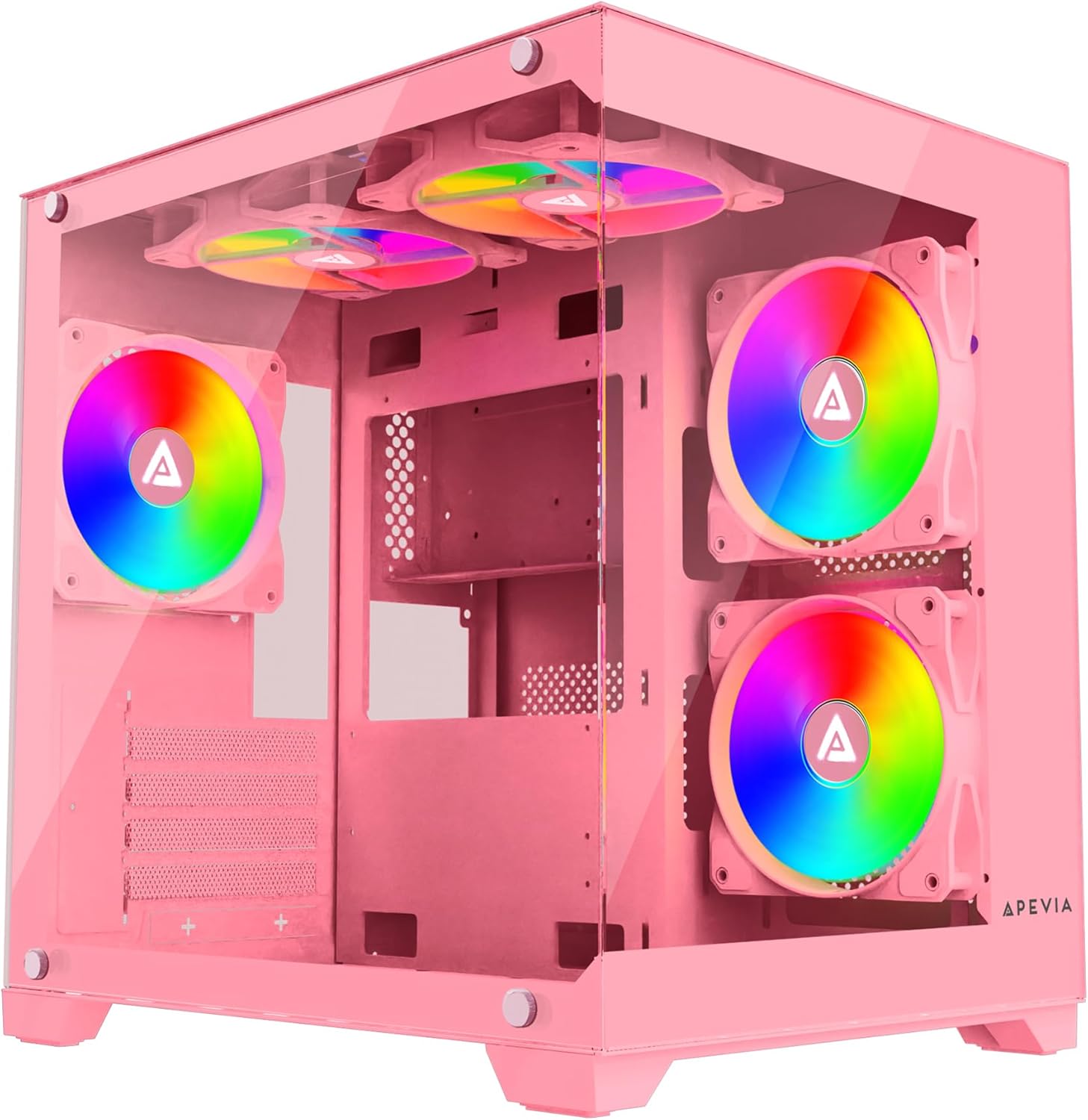 Apevia Prism - PK Prism Micro - ATX Gaming Computer Case - Geek Tech