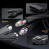 Asiahorse Black 12VHPWR PCIe 5.0 Sleeved PSU Extension Cable Kit 16AWG Cotton Custom Mod Kit 4 Kit 3 End - Geek Tech