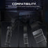 Asiahorse Black 12VHPWR PCIe 5.0 Sleeved PSU Extension Cable Kit 16AWG Cotton Custom Mod Kit 4 Kit 3 End - Geek Tech
