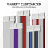 Asiahorse Snow Series White Blue Grey Sleeved PSU Extension Cable Kit 16AWG Cotton Custom Mod Kit 6 Kit - Geek Tech