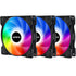 Assorted 3 - pack 120mm RGB Computer Fans - Geek Tech