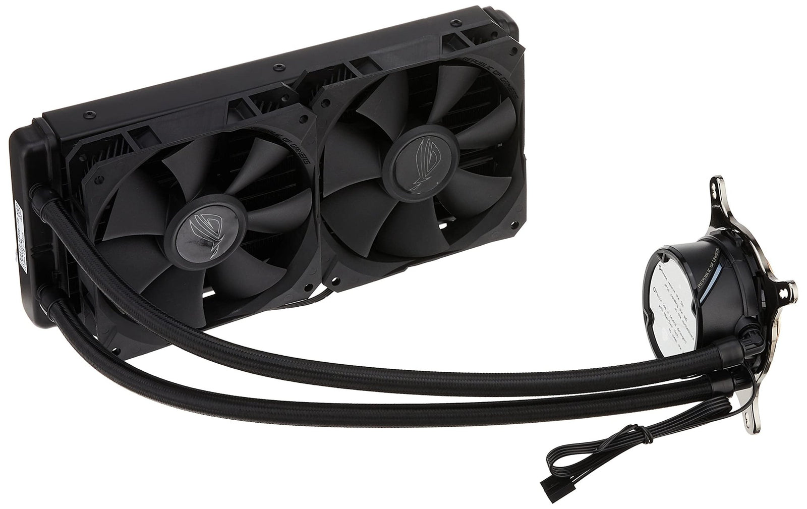 Assorted Brand 240mm RGB CPU AIO Liquid Cooler - Black - Geek Tech