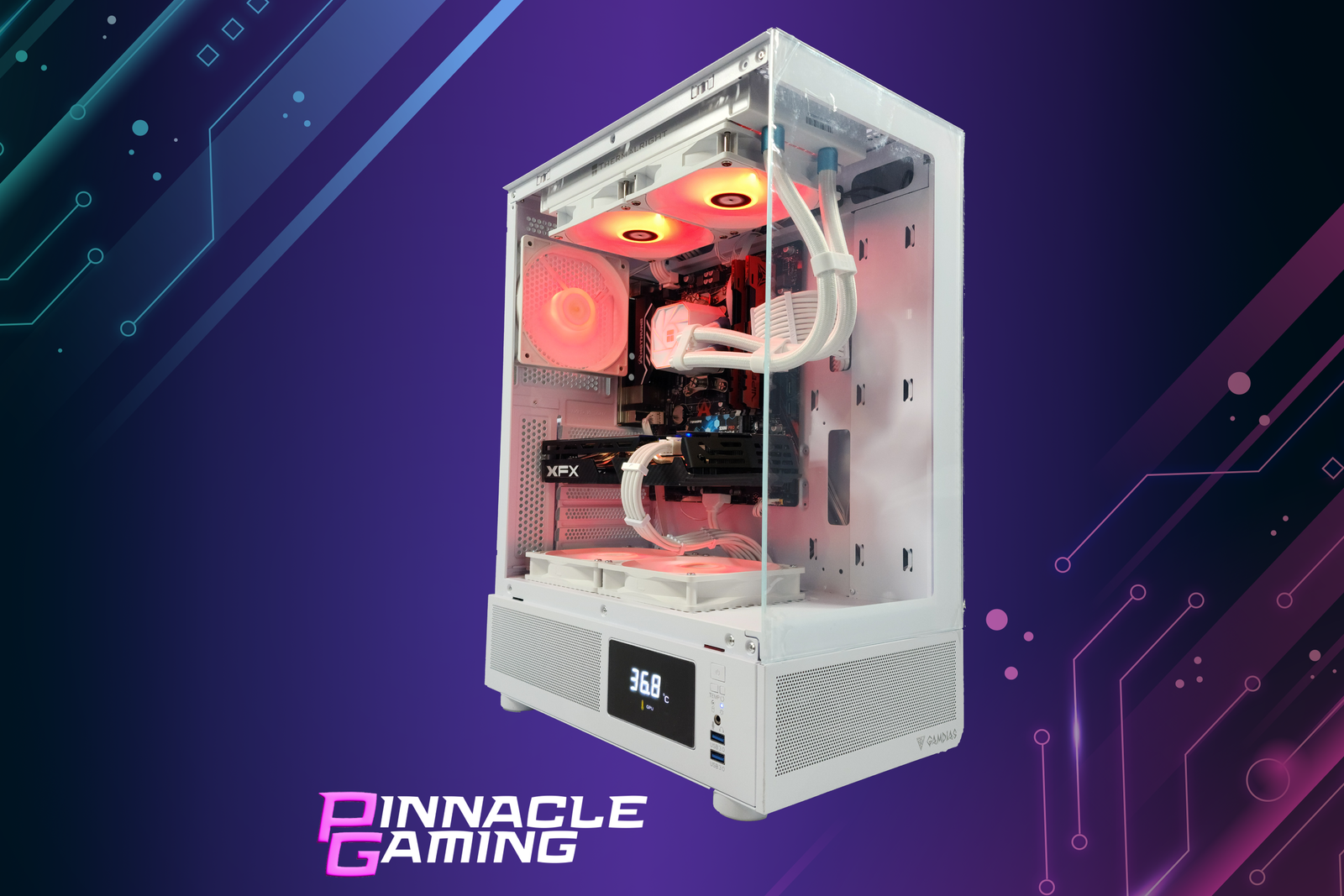 Custom Desktop Gaming PC Computer Ryzen 7 RX 9070 XT 16GB 1tb SSD 32gb DDR5 Atlas