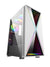 BGears Blackwidow Gaming Computer Case RGB E - ATX ATX Micro - ATX ITX Tempered Glass White - Geek Tech