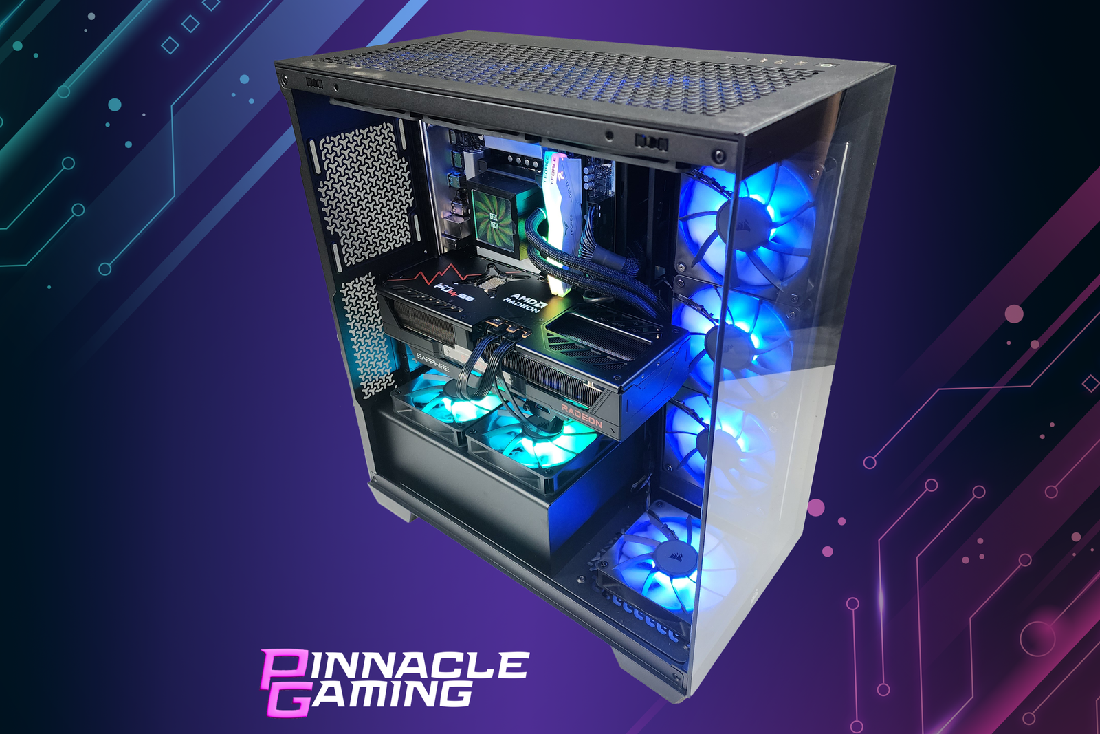 Custom Gaming Desktop PC Lian Li Corsair Ultra 5 RTX 5060 Ti 1TB SSD 16GB DDR5 WiFi
