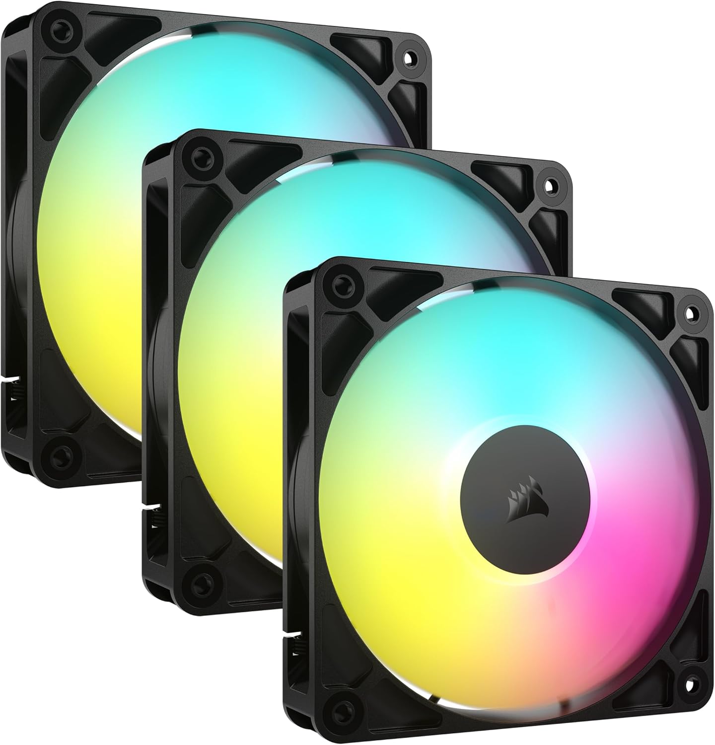 Corsair RS120 ARGB 3 Pack 120mm Fan Kit - Geek Tech