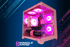 Custom Gaming Desktop PC Intel i7 RTX 5060 2TB SSD 16GB DDR4 Pink Prism - Geek Tech