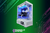 Custom Gaming Desktop Water Cooled RTX 5060 Ryzen 5 500GB SSD 8GB DDR4 White - Geek Tech