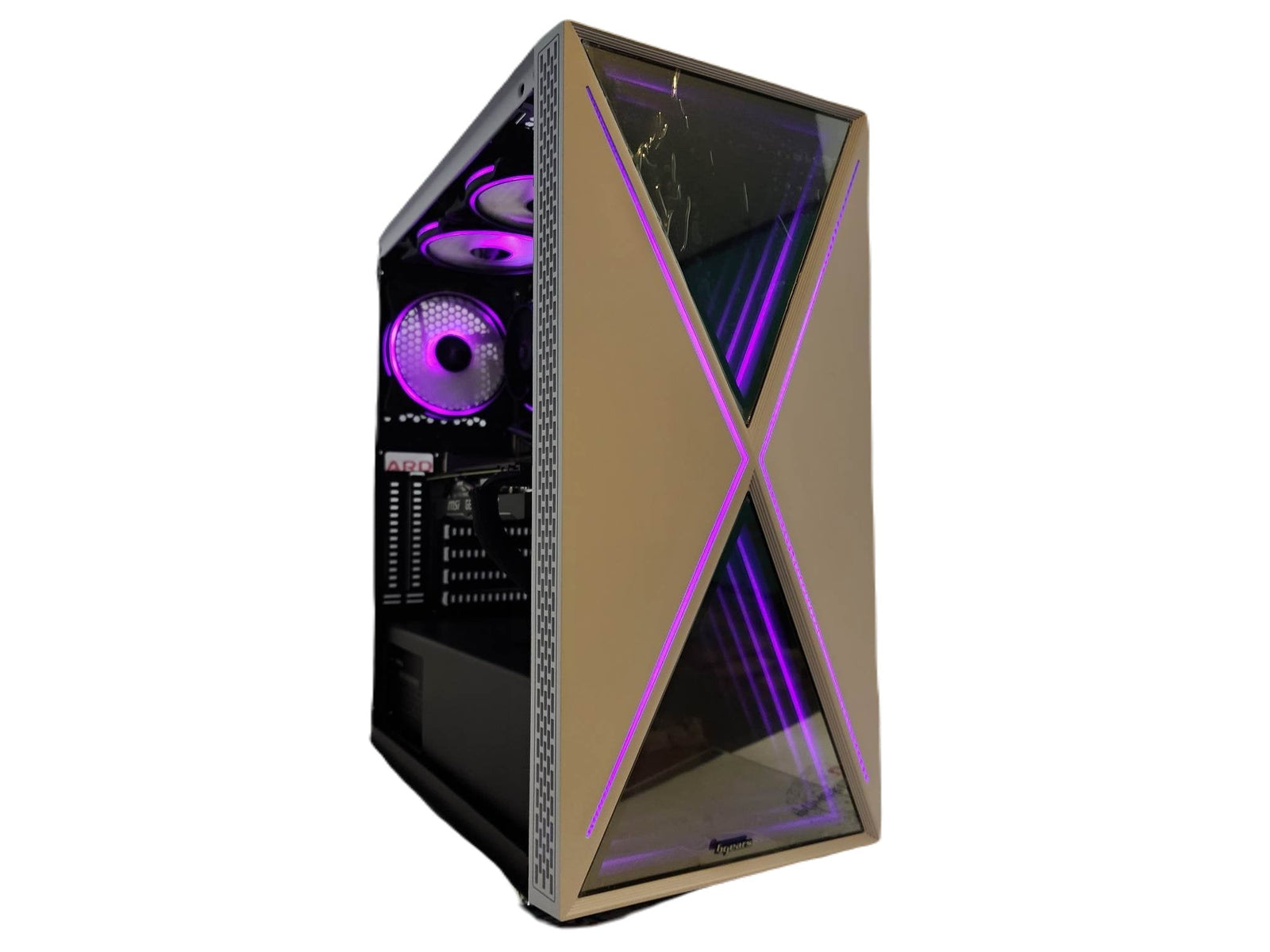 Custom Gaming PC Desktop Computer i5 NVIDIA GeForce RTX 5060 1TB SSD 16gb Blackwidow White H610 - Geek Tech