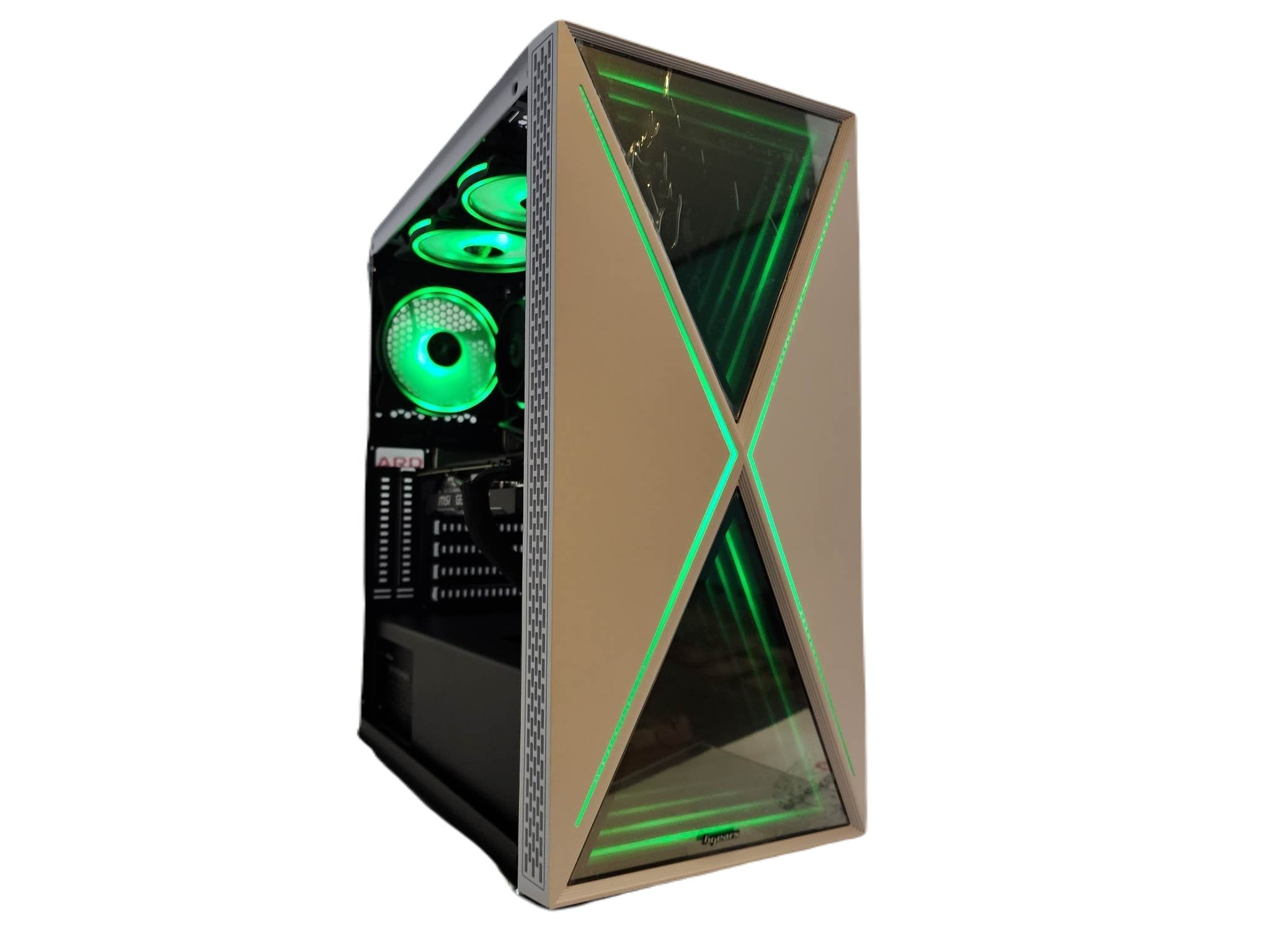 Custom Gaming PC Desktop Computer i5 NVIDIA GeForce RTX 5060 1TB SSD 16gb Blackwidow White H610 - Geek Tech
