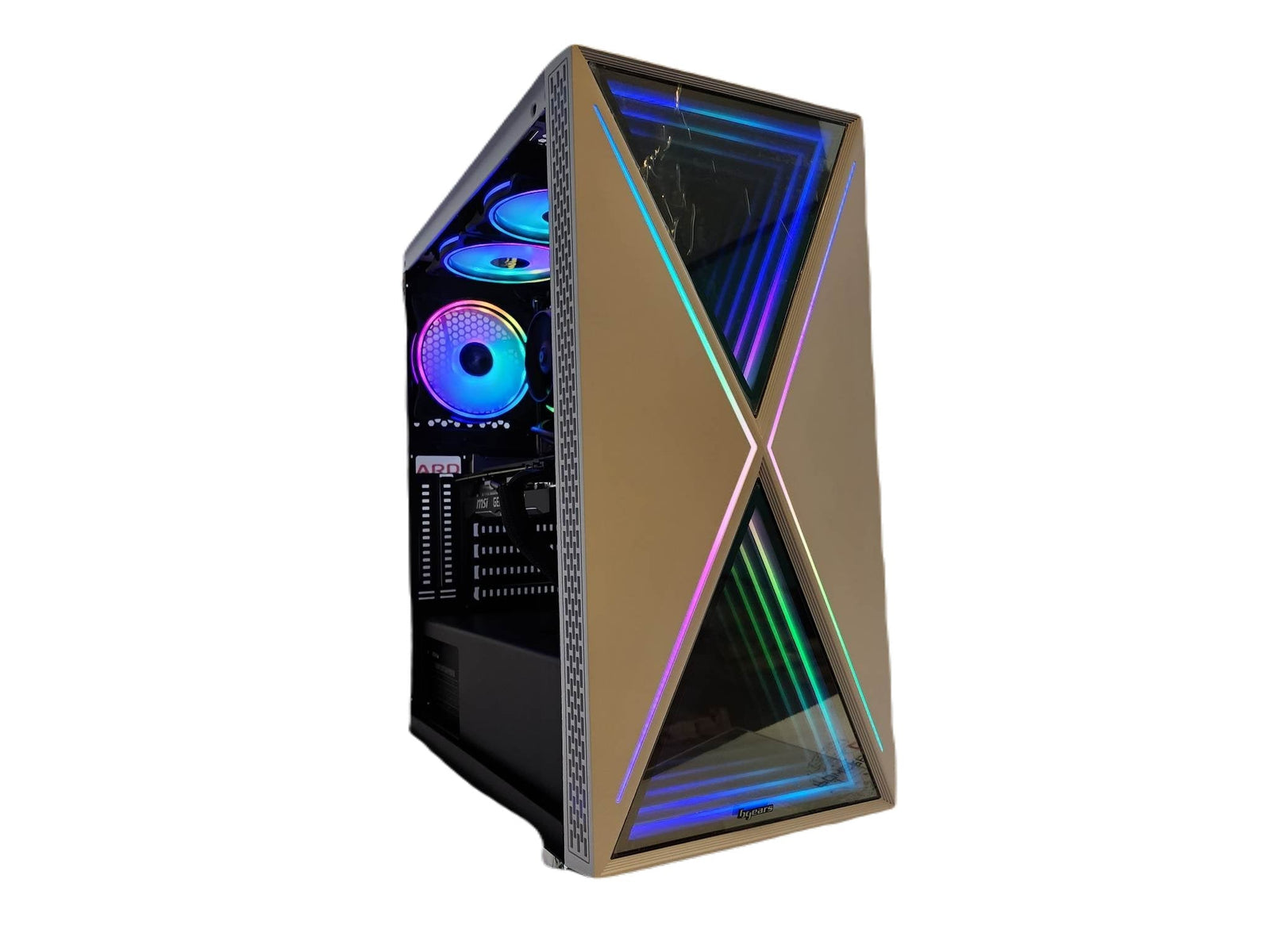 Custom Gaming PC Desktop Computer i5 NVIDIA GeForce RTX 5060 1TB SSD 16gb Blackwidow White H610 - Geek Tech