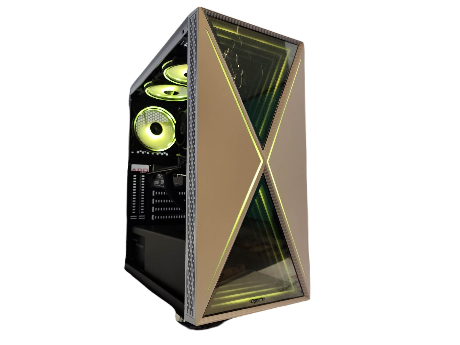 Custom Gaming PC Desktop Computer i5 NVIDIA GeForce RTX 5060 2TB SSD 32gb Blackwidow White H610 - Geek Tech