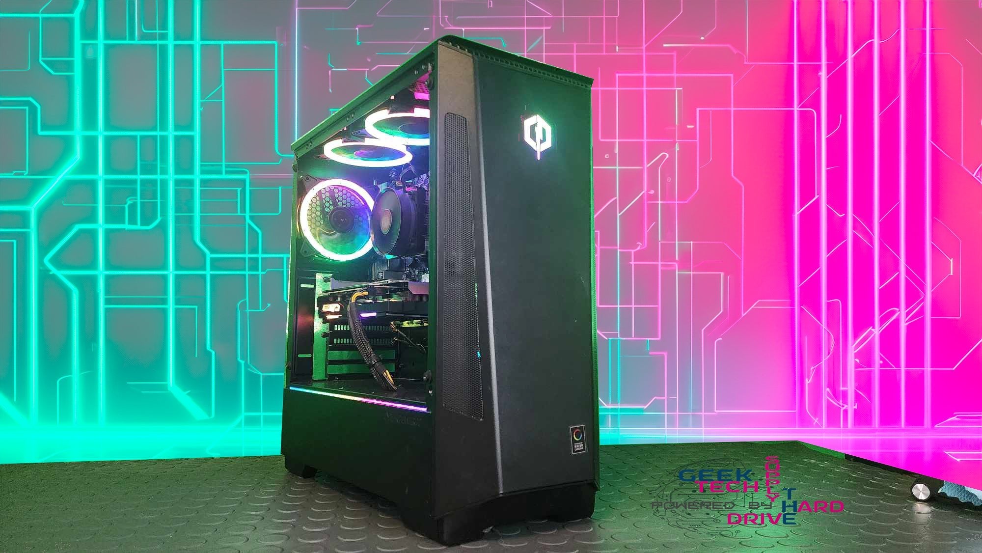 Cyberpower C Series Gaming Desktop Ryzen 3 2300X GTX 1660 8GB DDR4 500GB SSD + 1TB HDD Wifi - Geek Tech